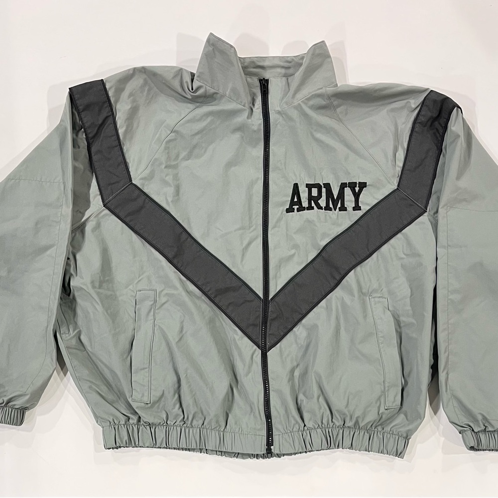 Vintage Army Gray and Black Jacket